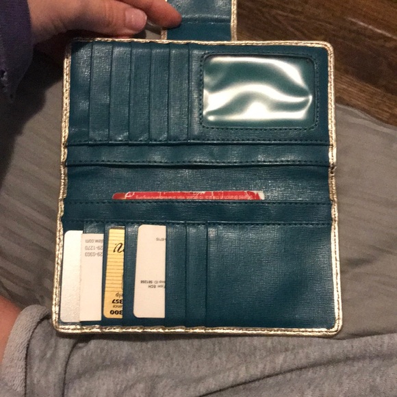 GOLD FOSSIL WALLET - Picture 4 of 4